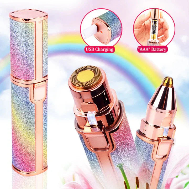 2 in 1 Facial Trimmer for Women (Rechargeable)